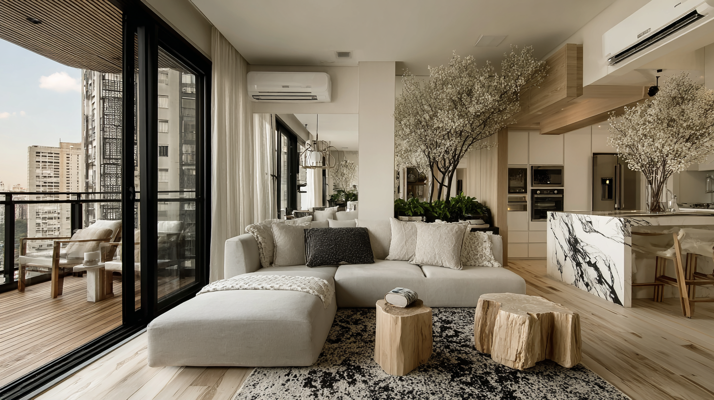 Residência Paulista — Sala de Estar